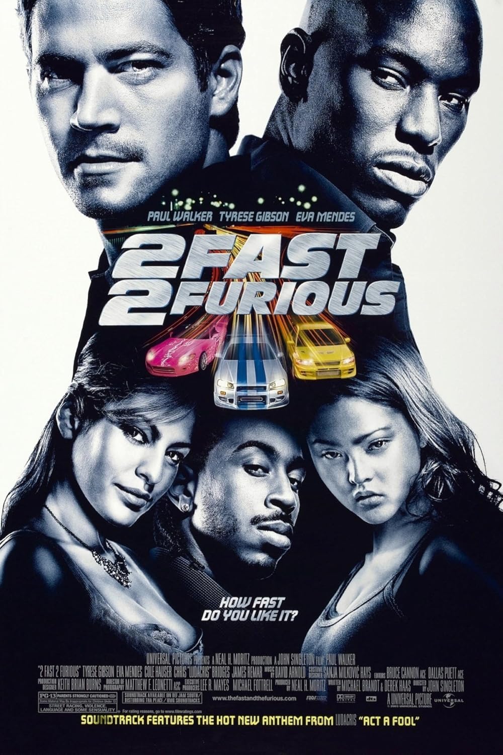 2 Fast 2 Furious poster