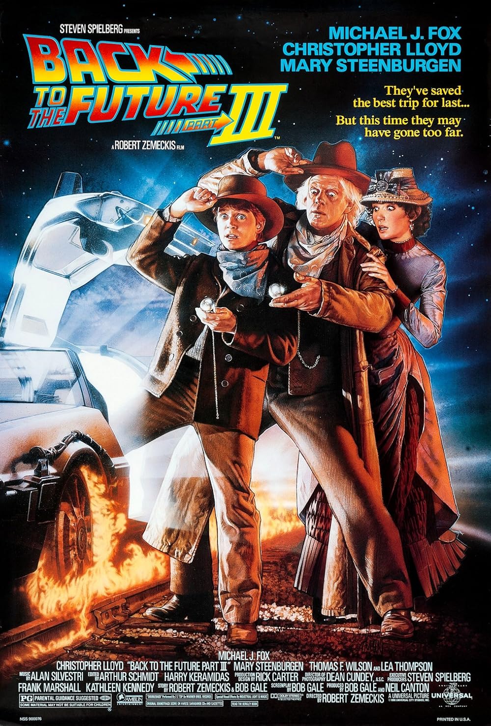 Back to the Future Part III poster