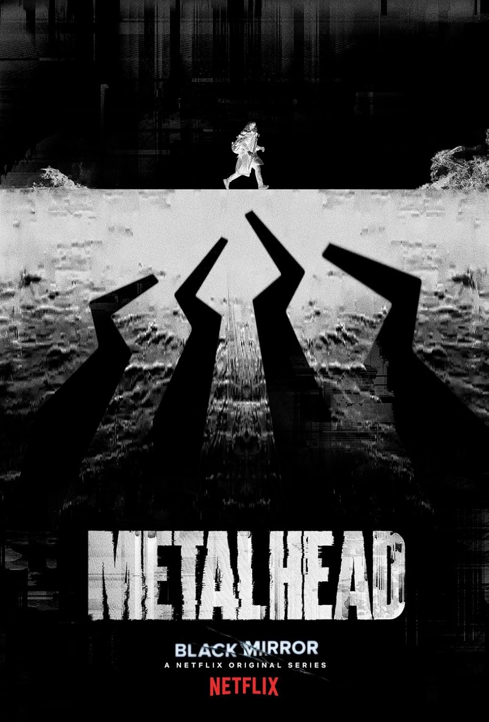 Black Mirror: Metalhead poster