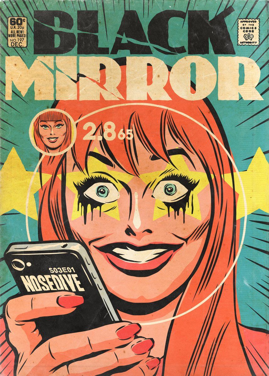 Black Mirror: Nosedive poster