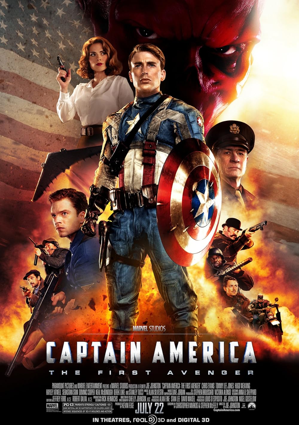 Captain America: The First Avenger poster