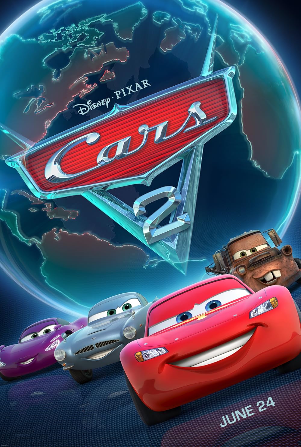Cars 2 poster