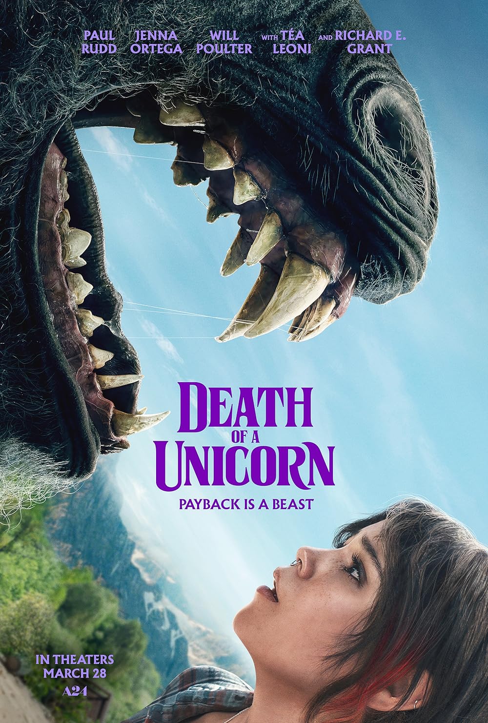 Death of a Unicorn poster