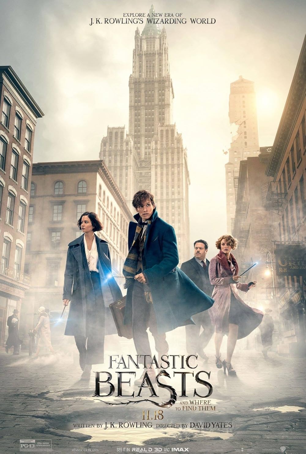 Fantastic Beasts and Where to Find Them poster