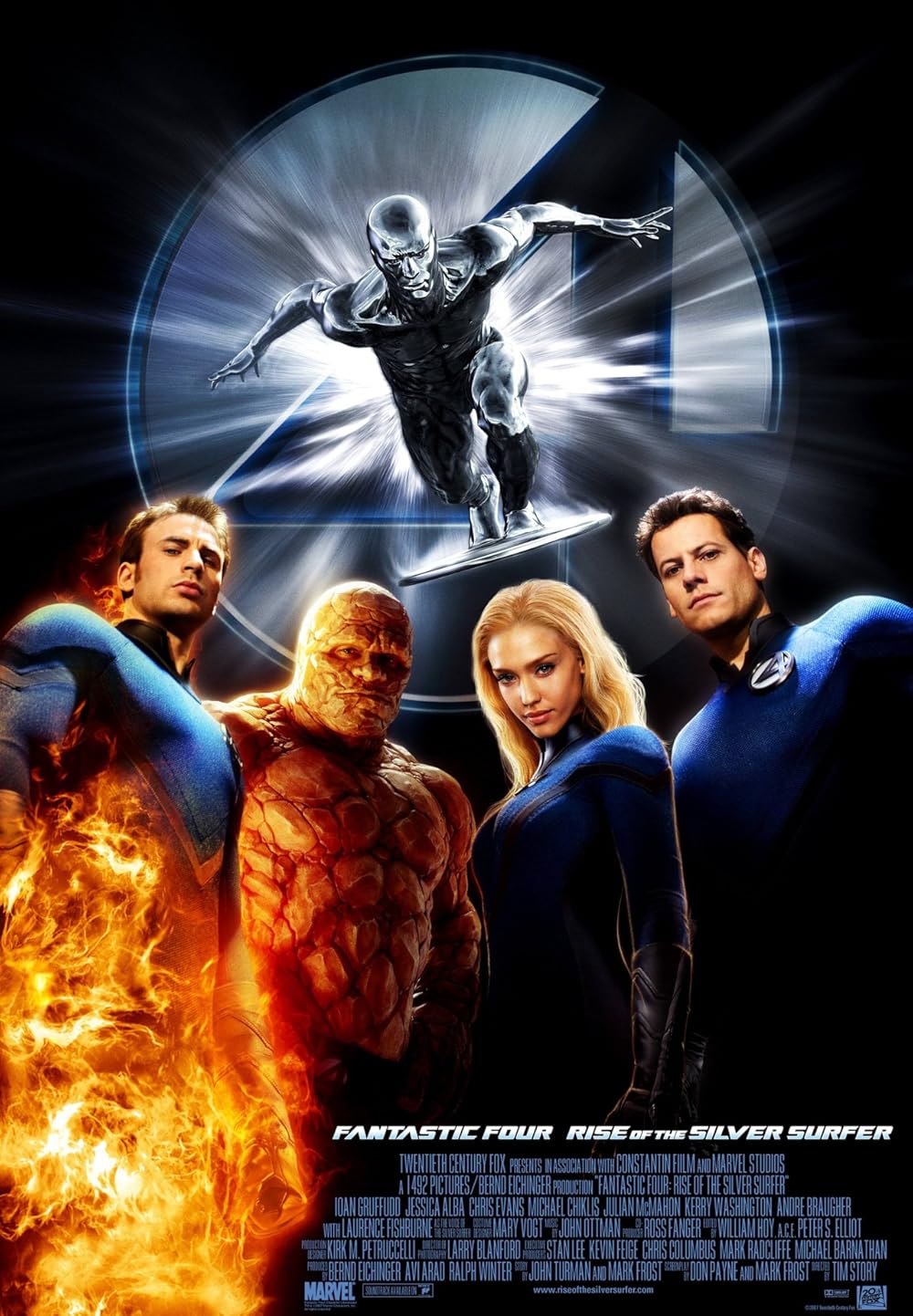Fantastic Four: Rise of the Silver Surfer poster