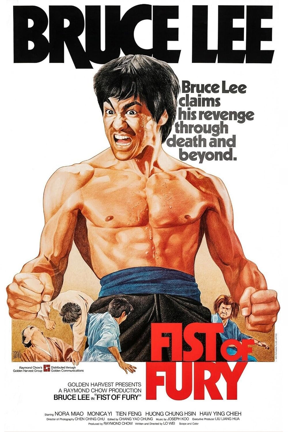 Fist of Fury poster