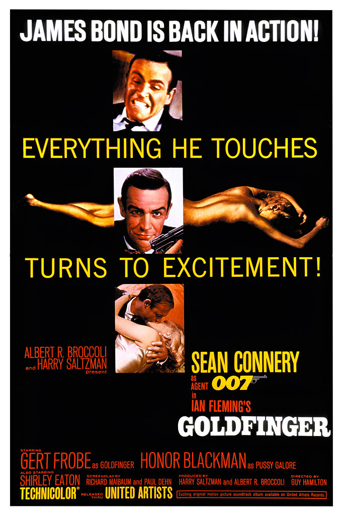Goldfinger poster
