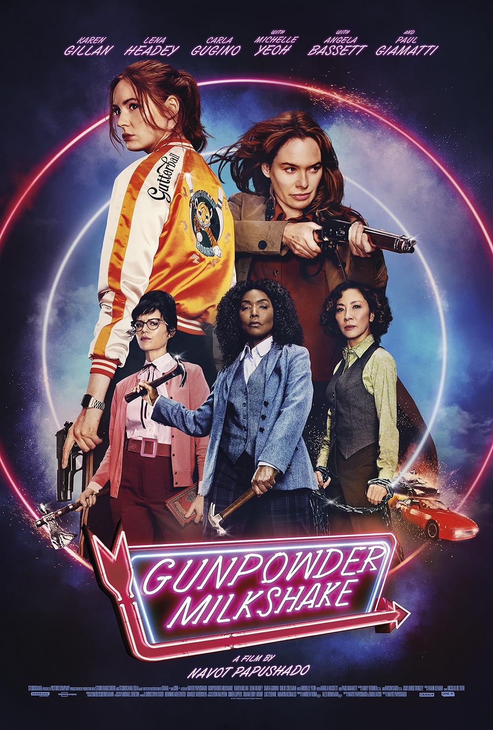 Gunpowder Milkshake poster