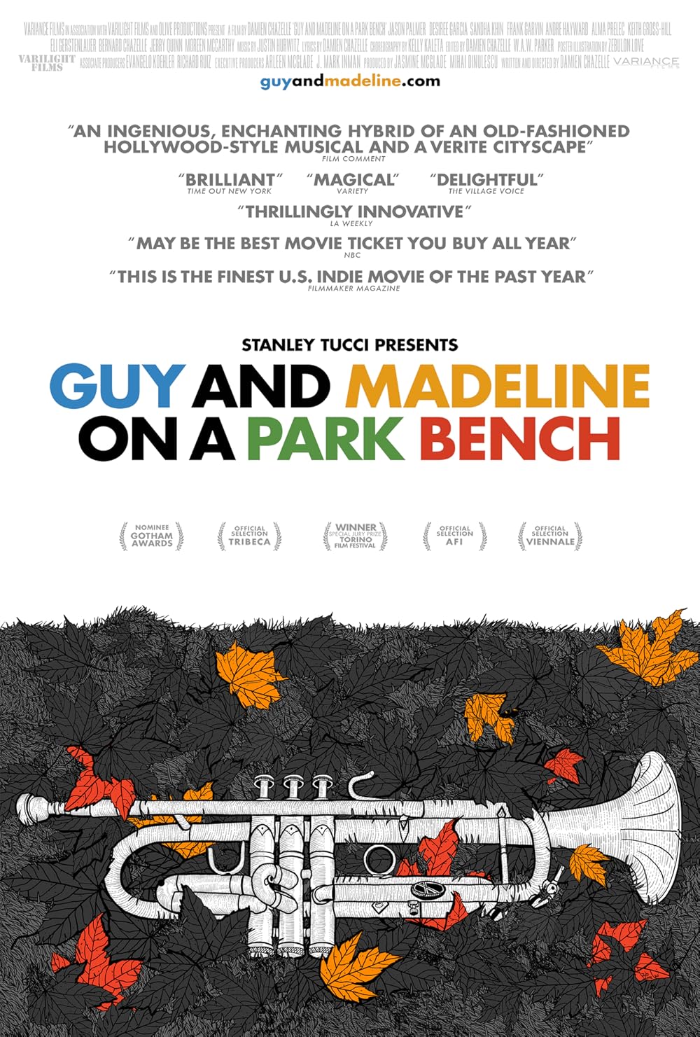 Guy and Madeline on a Park Bench poster