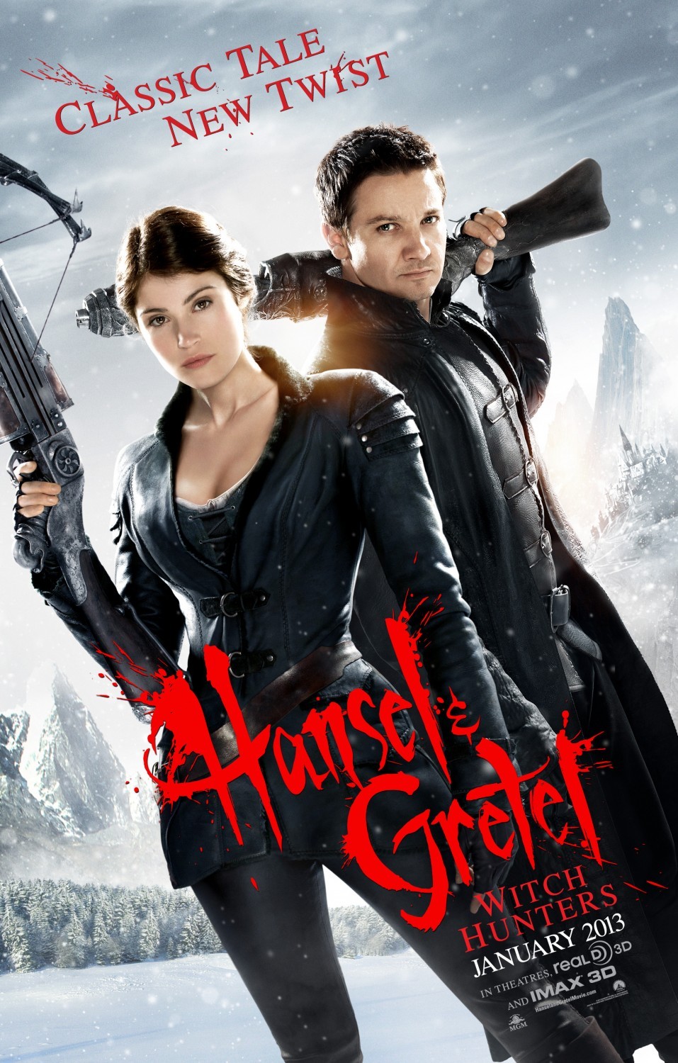 Hansel & Gretel: Witch Hunters poster