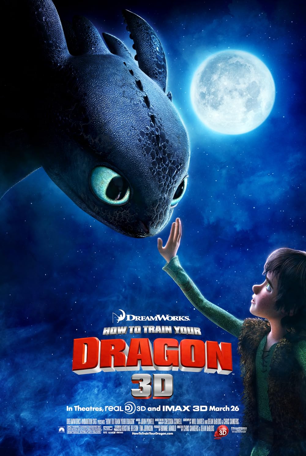 How to Train Your Dragon poster