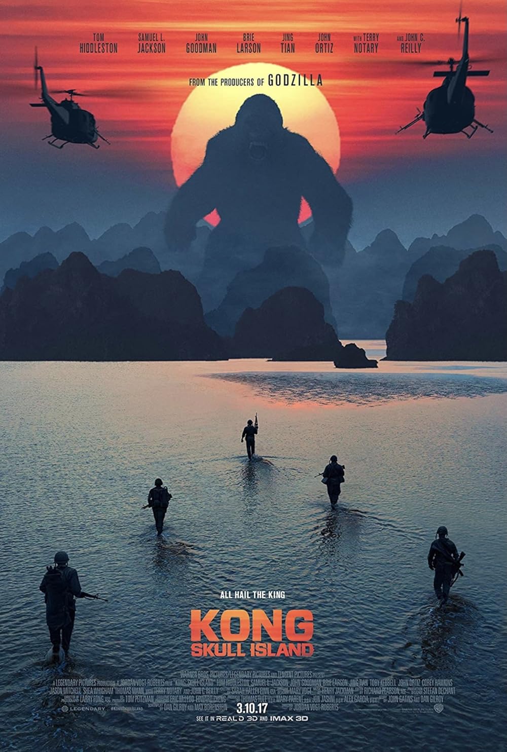 Kong: Skull Island poster