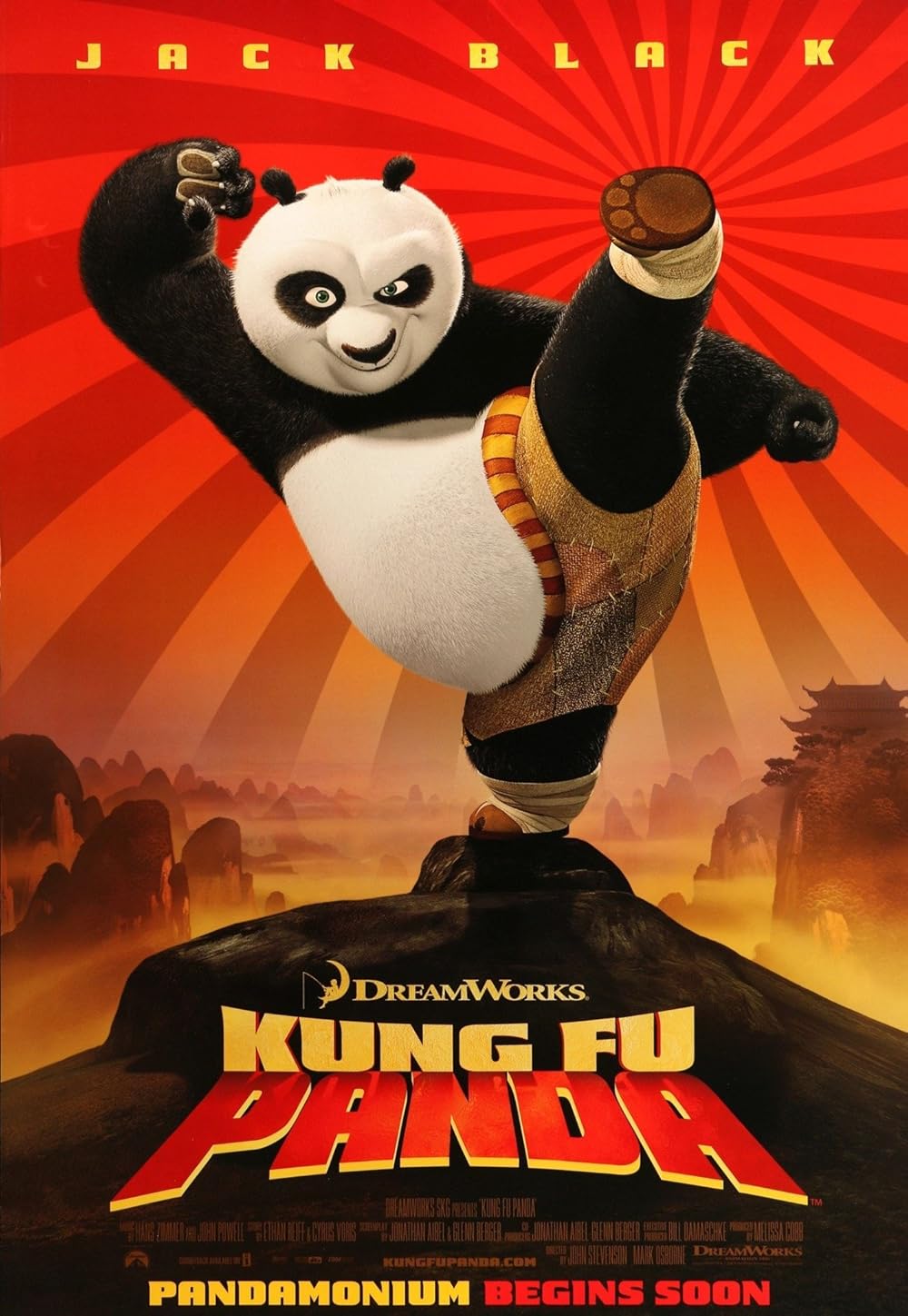 Kung Fu Panda poster