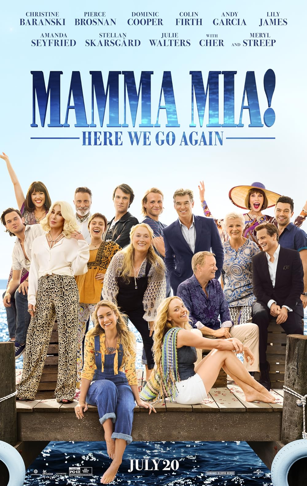 Mamma Mia! Here We Go Again poster