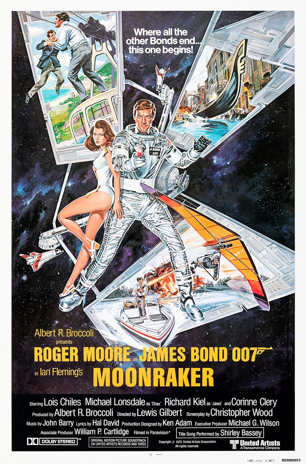 Moonraker poster