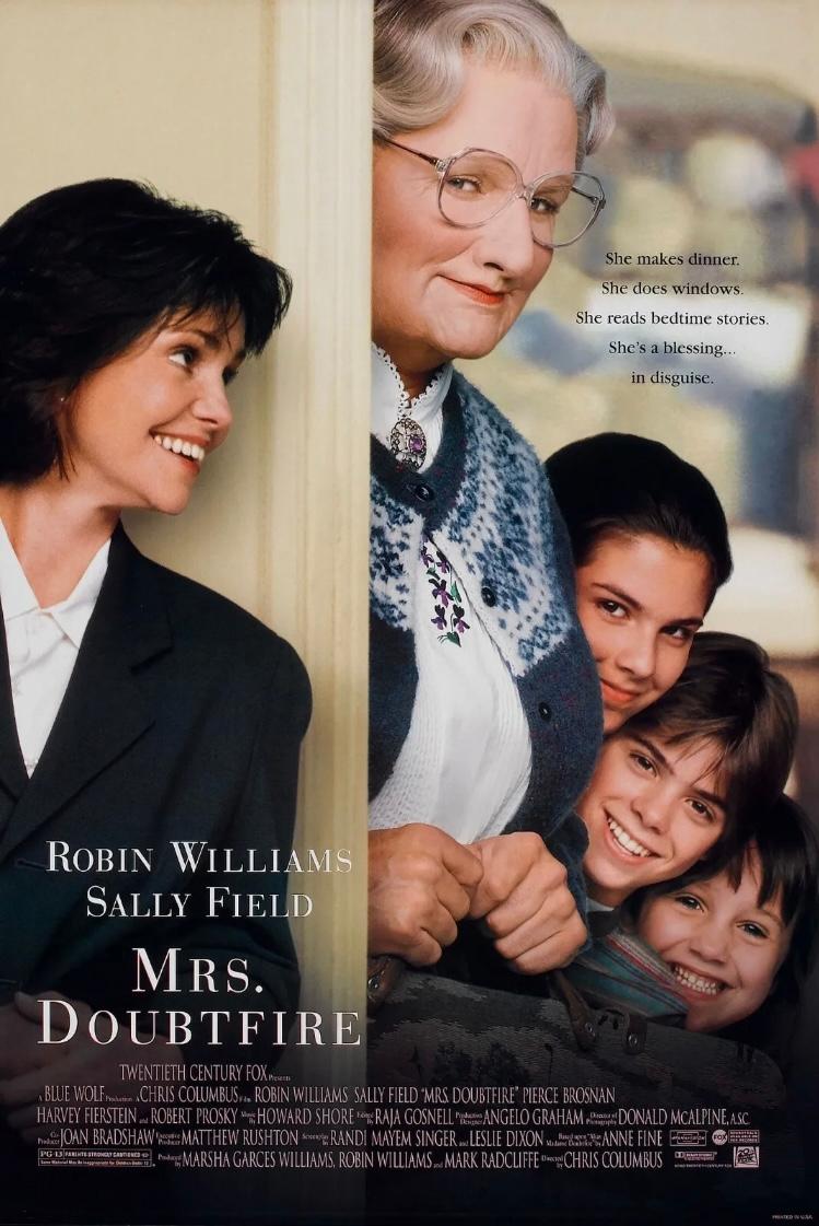 Mrs. Doubtfire poster