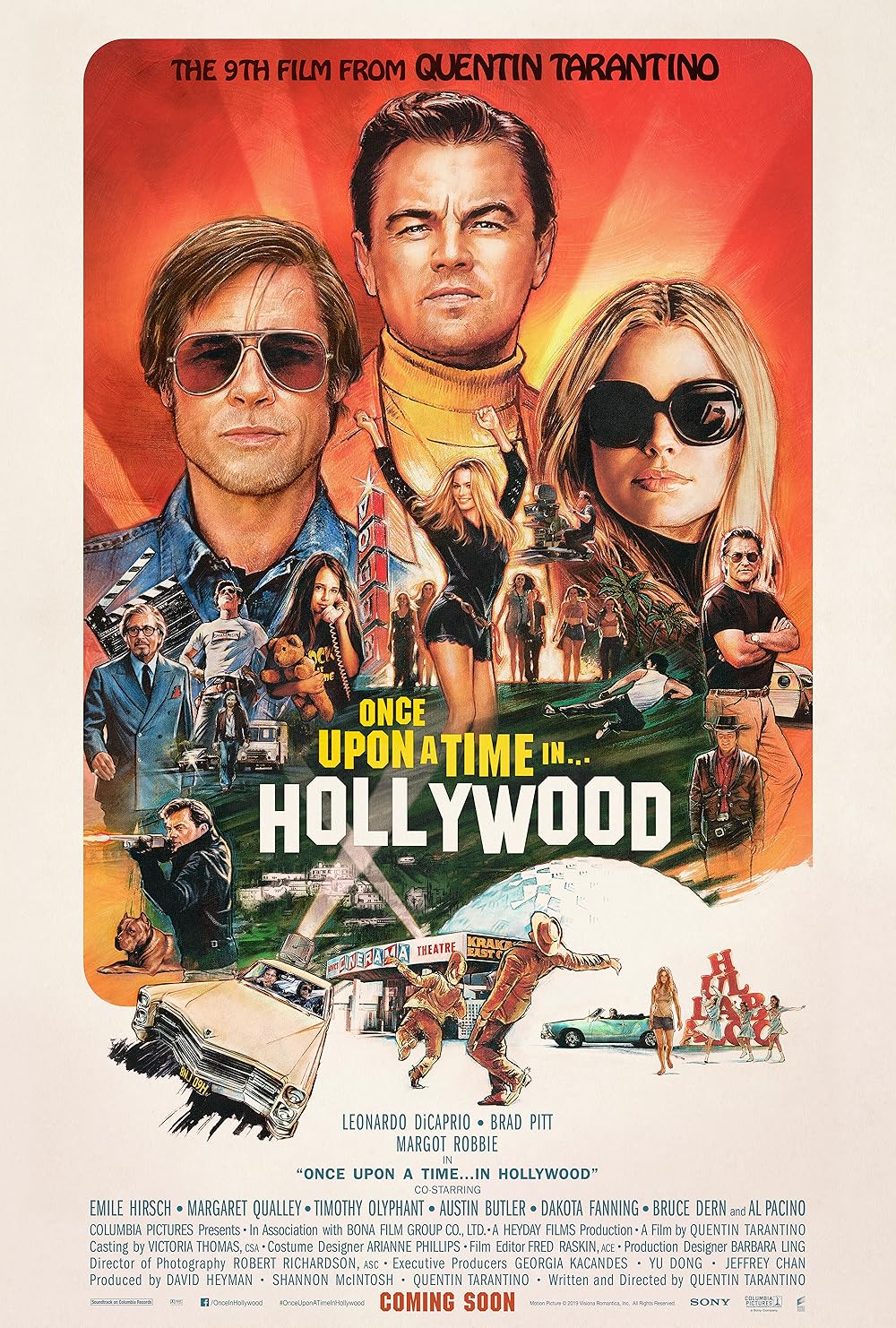 Once Upon a Time... in Hollywood poster