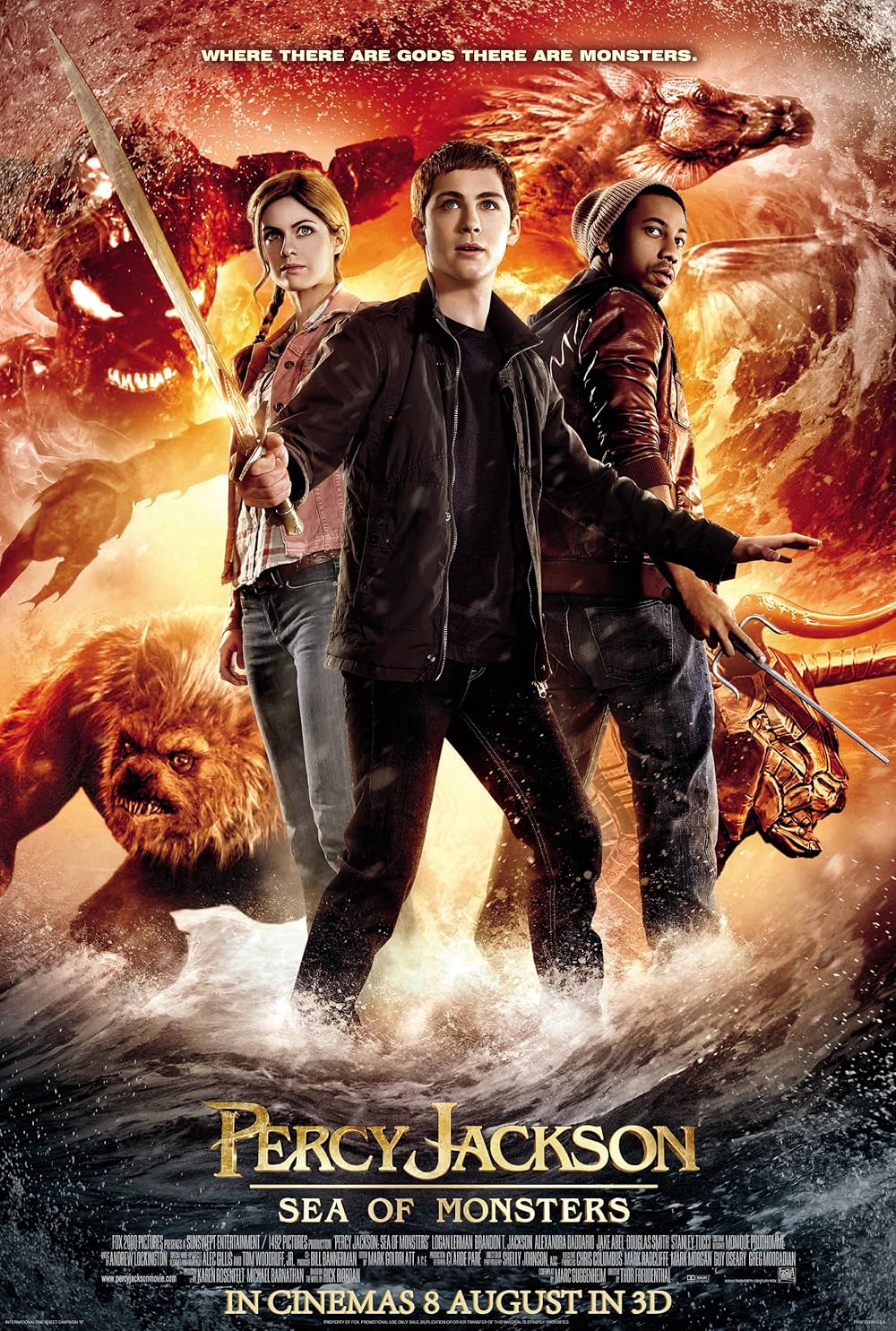 Percy Jackson: Sea of Monsters poster