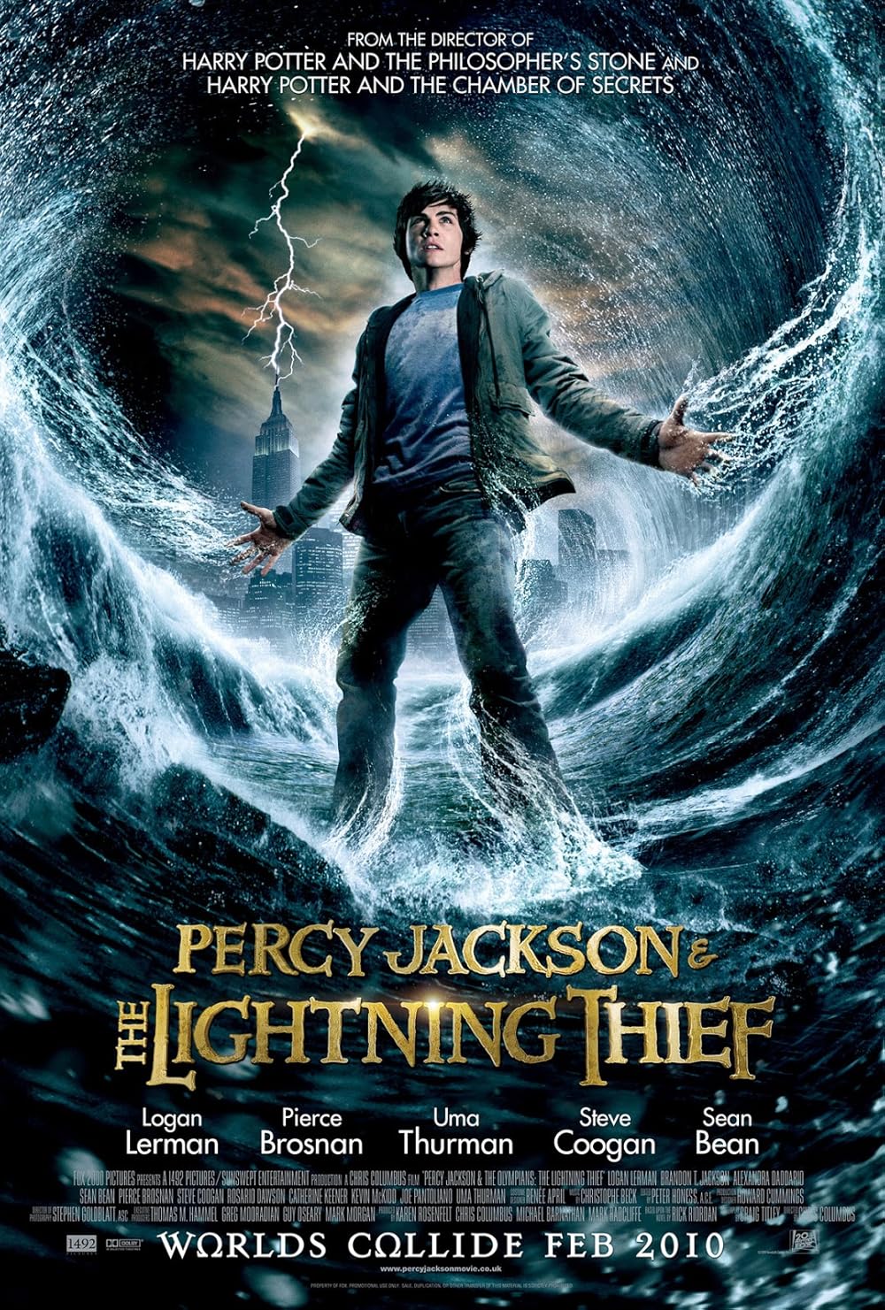 Percy Jackson & the Olympians: The Lightning Thief poster