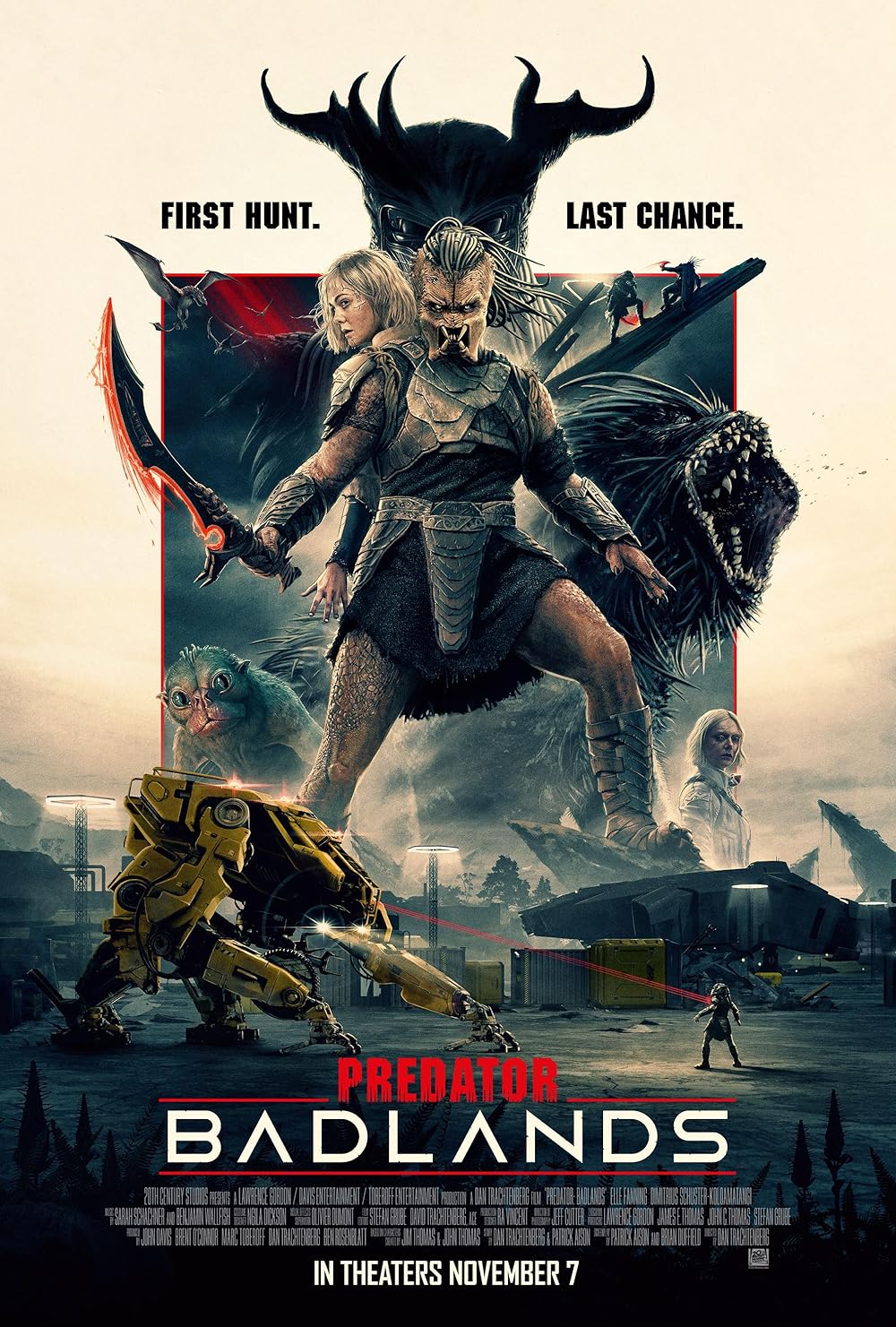 Predator: Badlands poster
