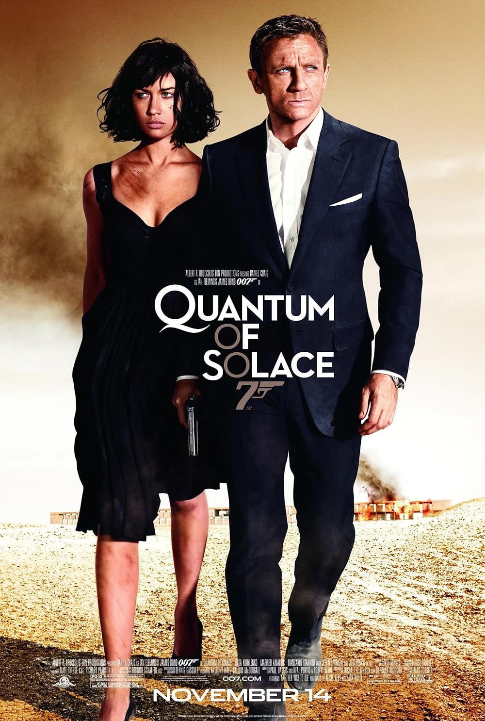 Quantum of Solace poster