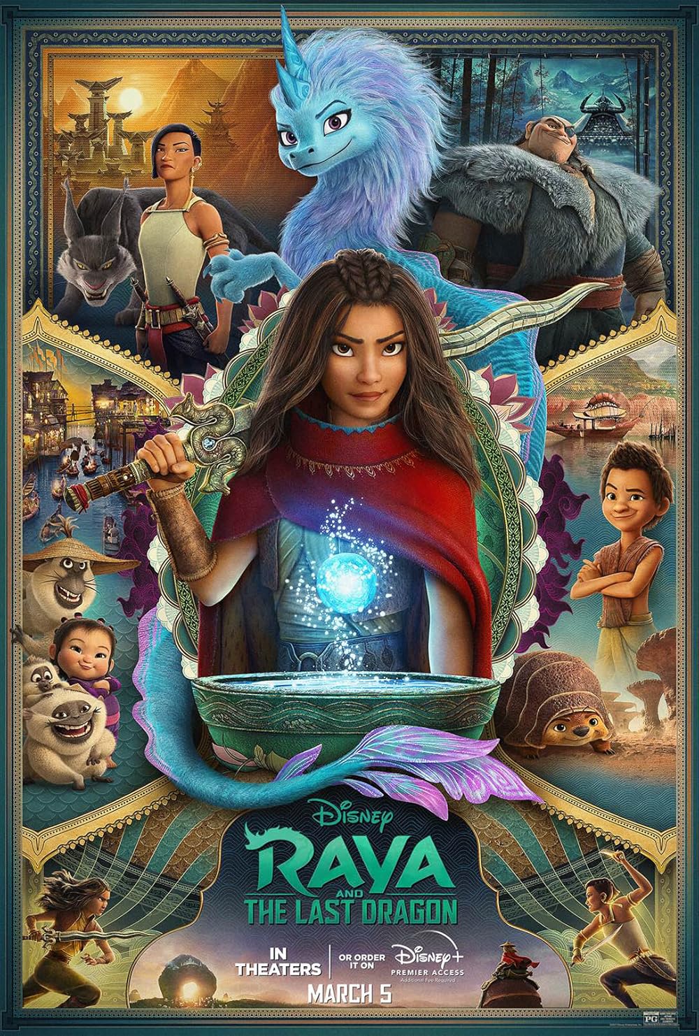 Raya and the Last Dragon poster
