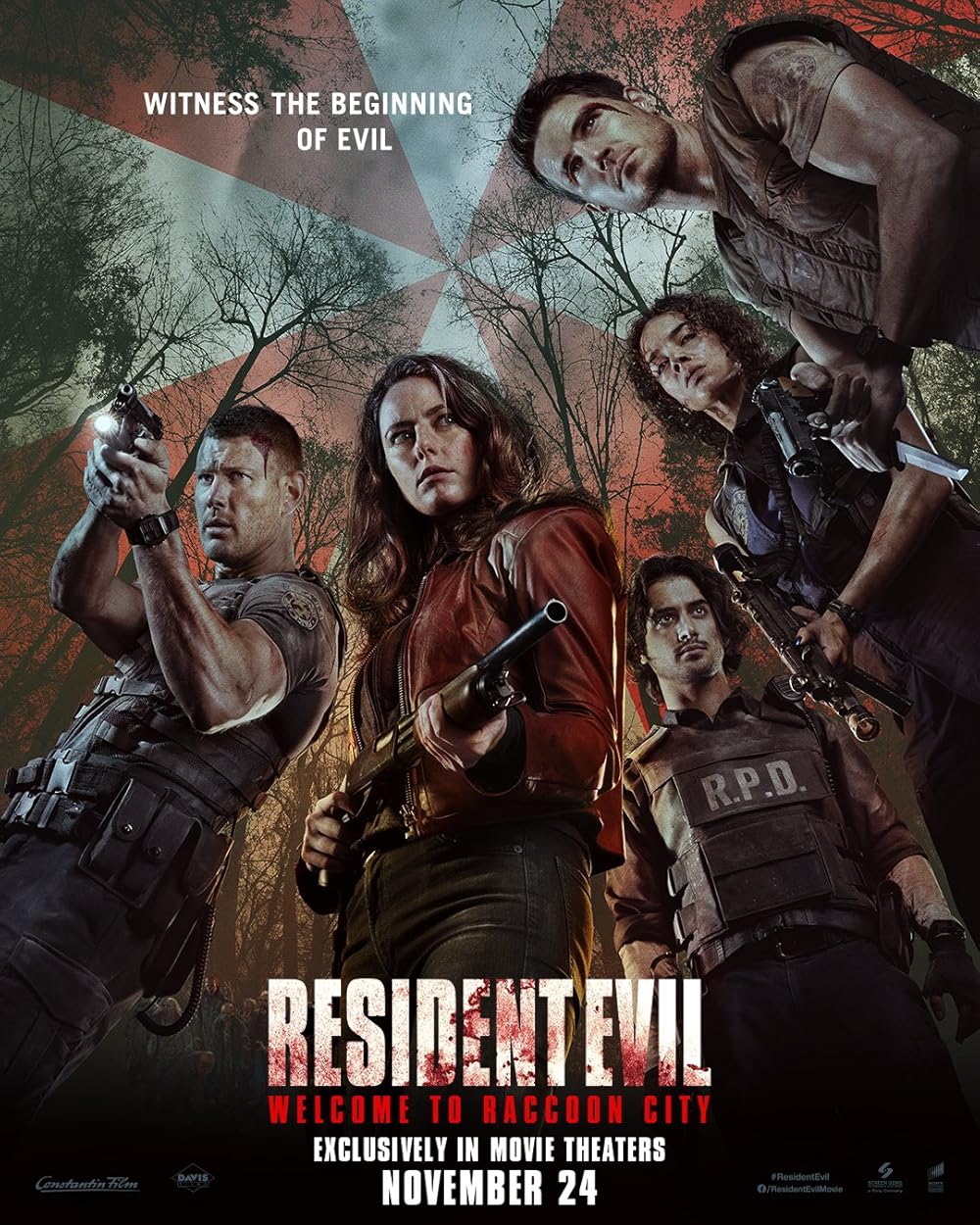 Resident Evil: Welcome to Raccoon City poster