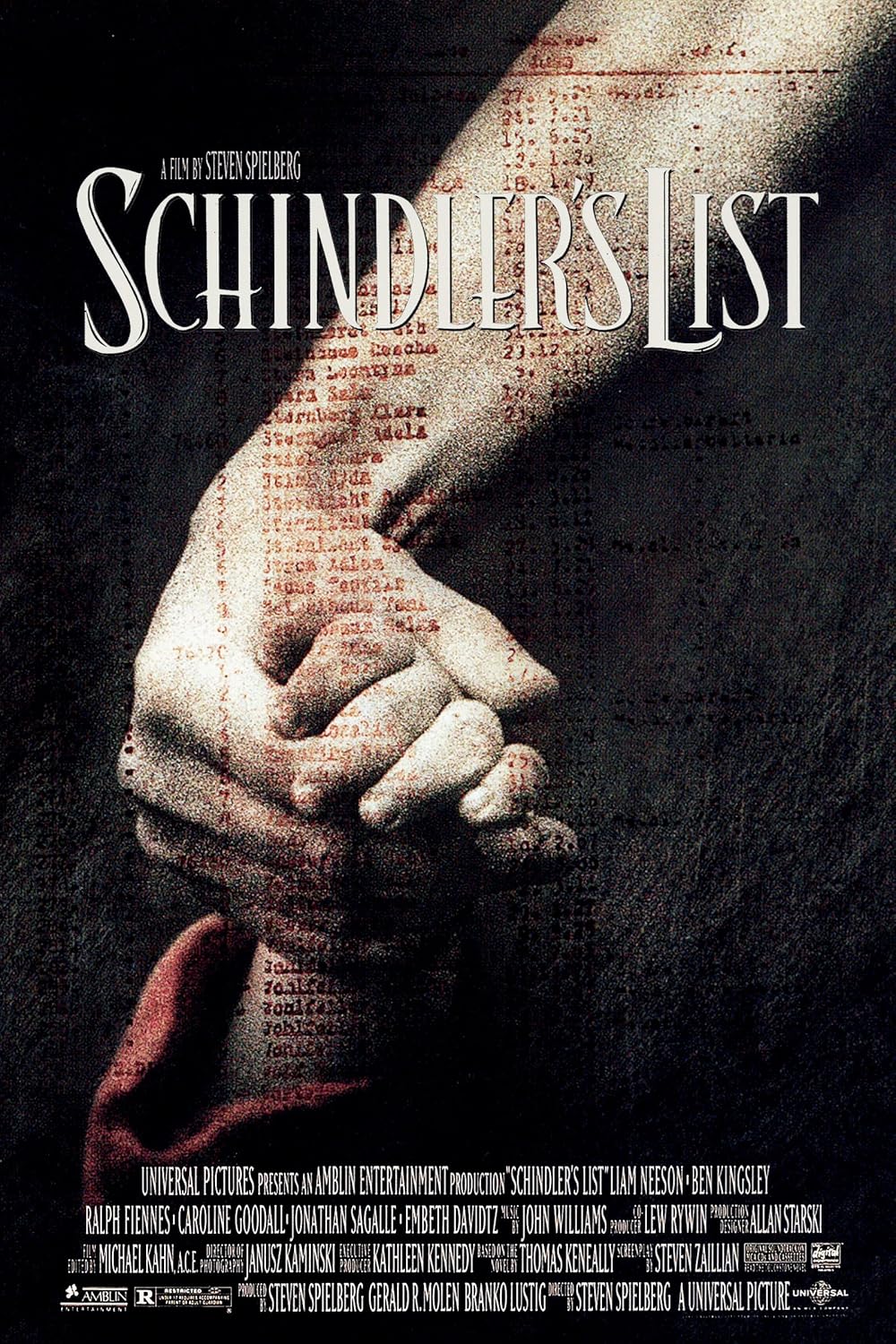 Schindler's List poster