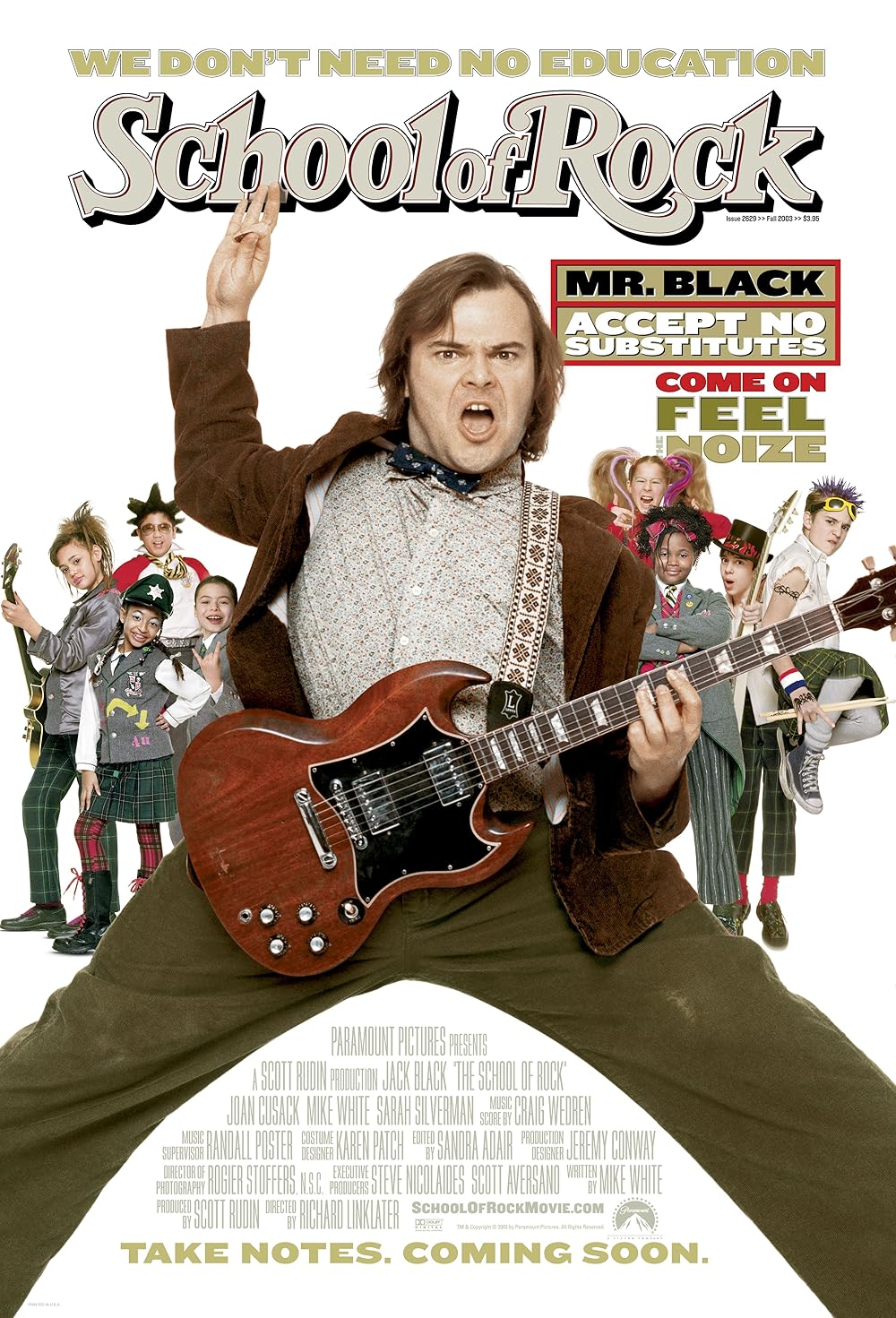 School of Rock poster