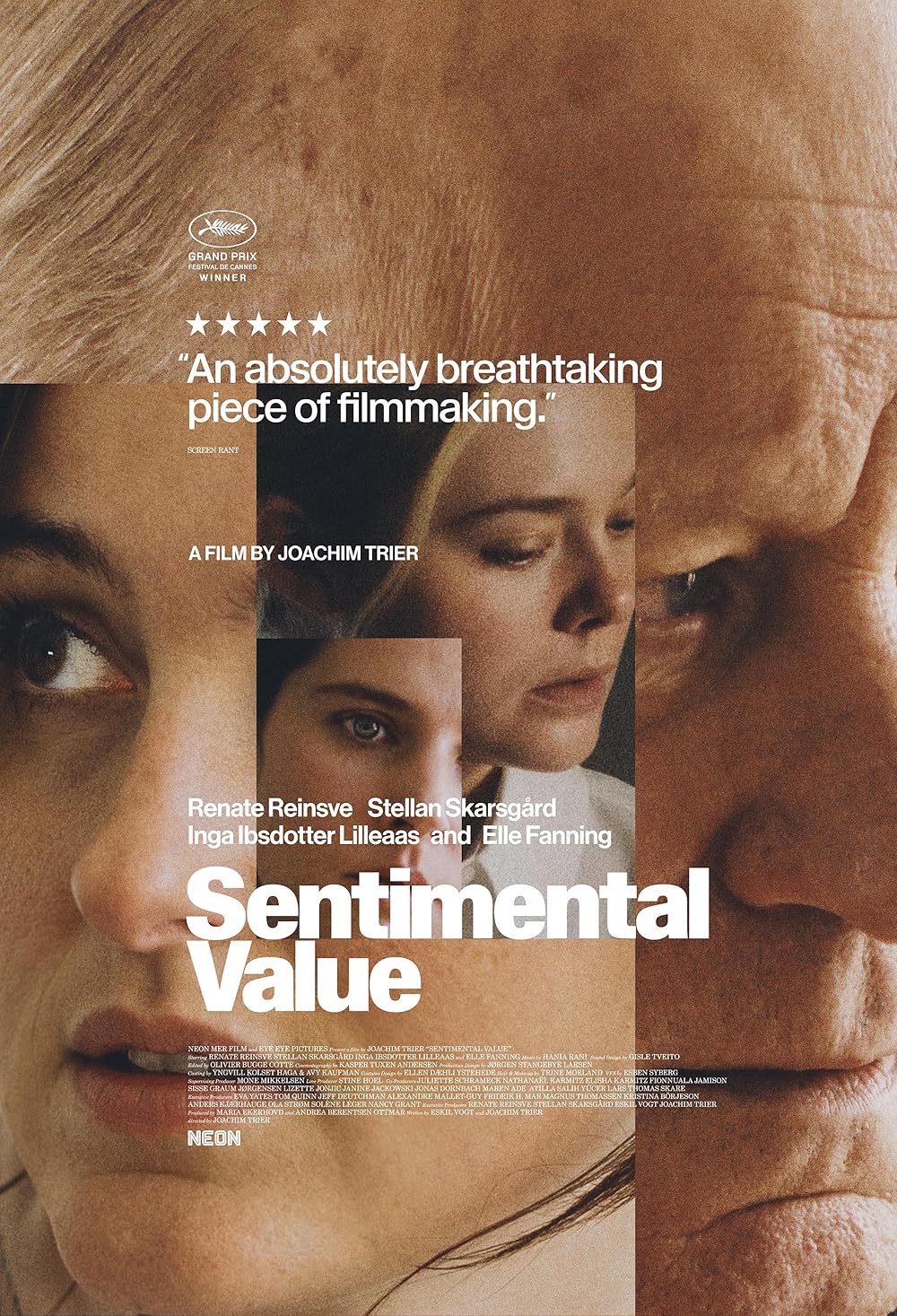 Sentimental Value poster