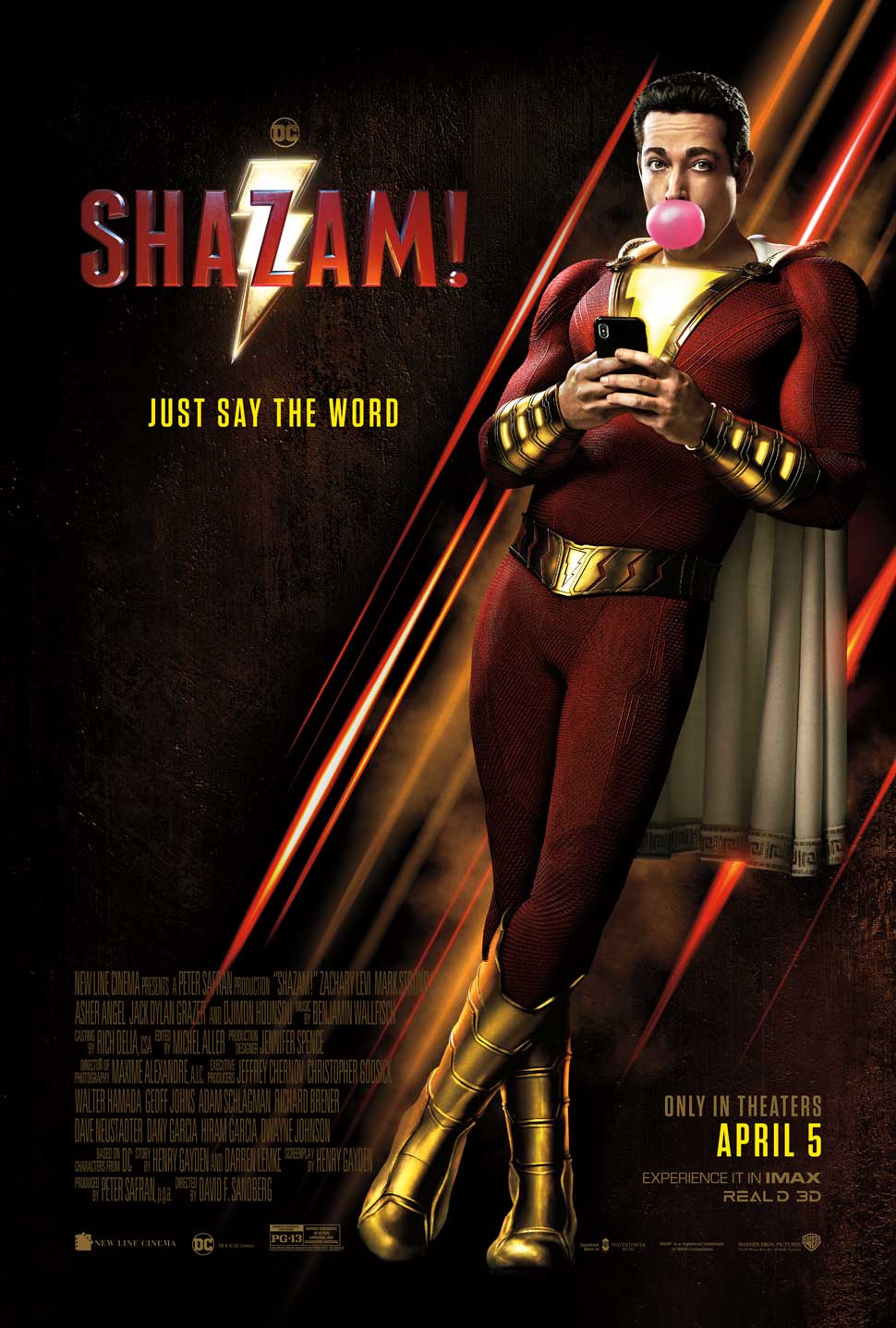 Shazam! poster