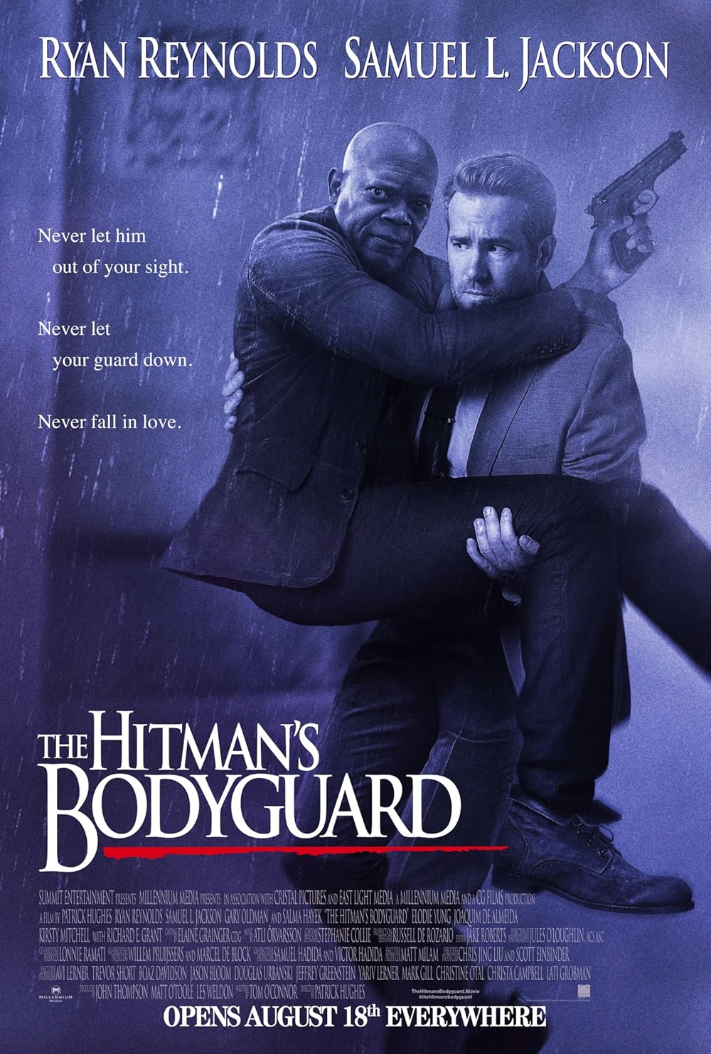 The Hitman's Bodyguard poster