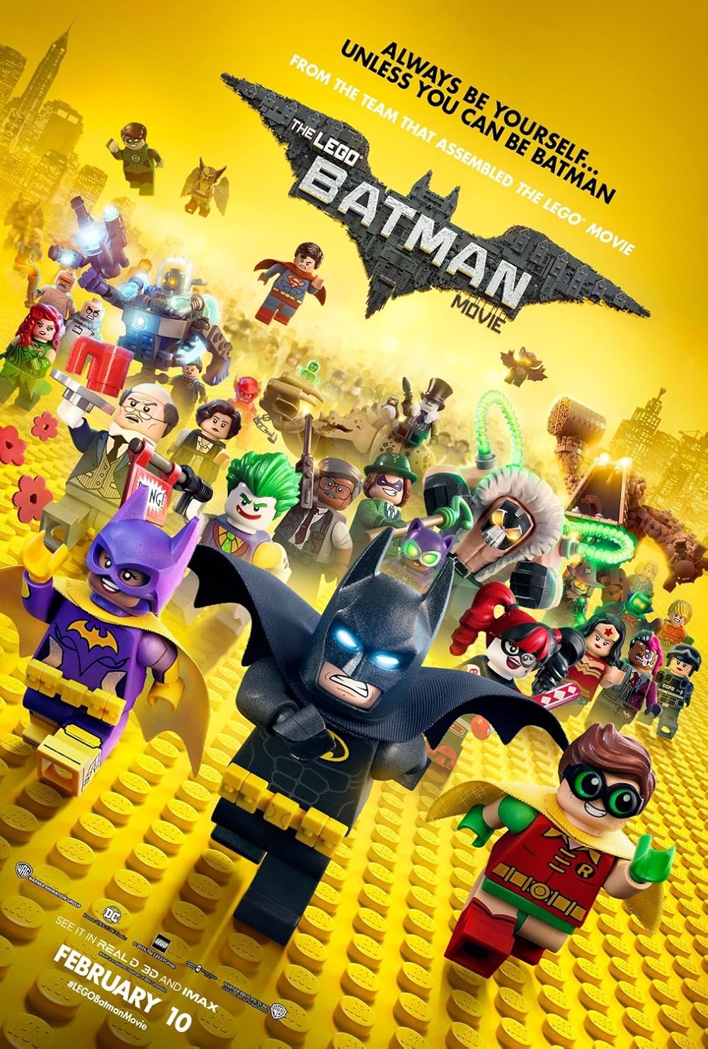 The Lego Batman Movie poster