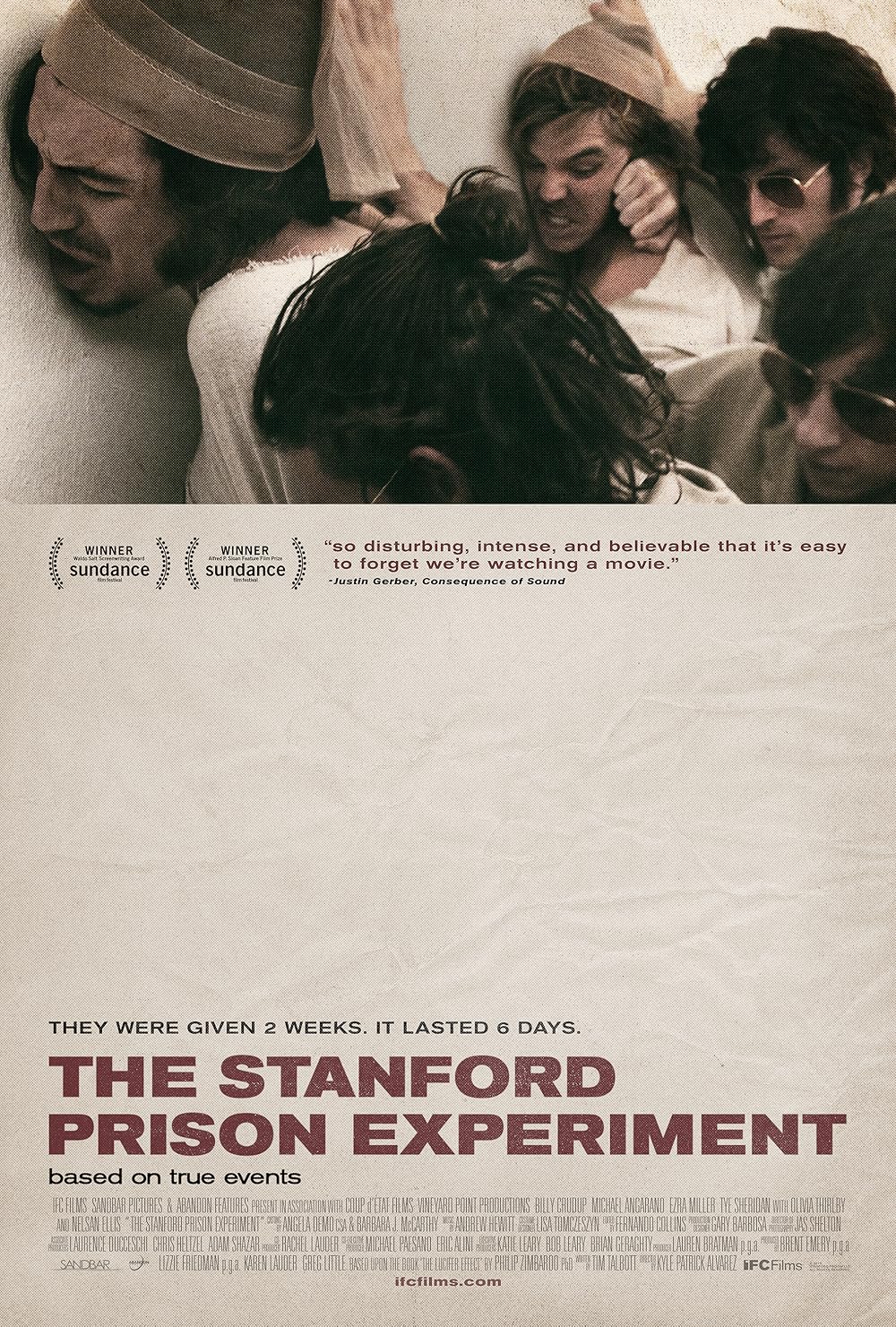 The Stanford Prison Experiment poster
