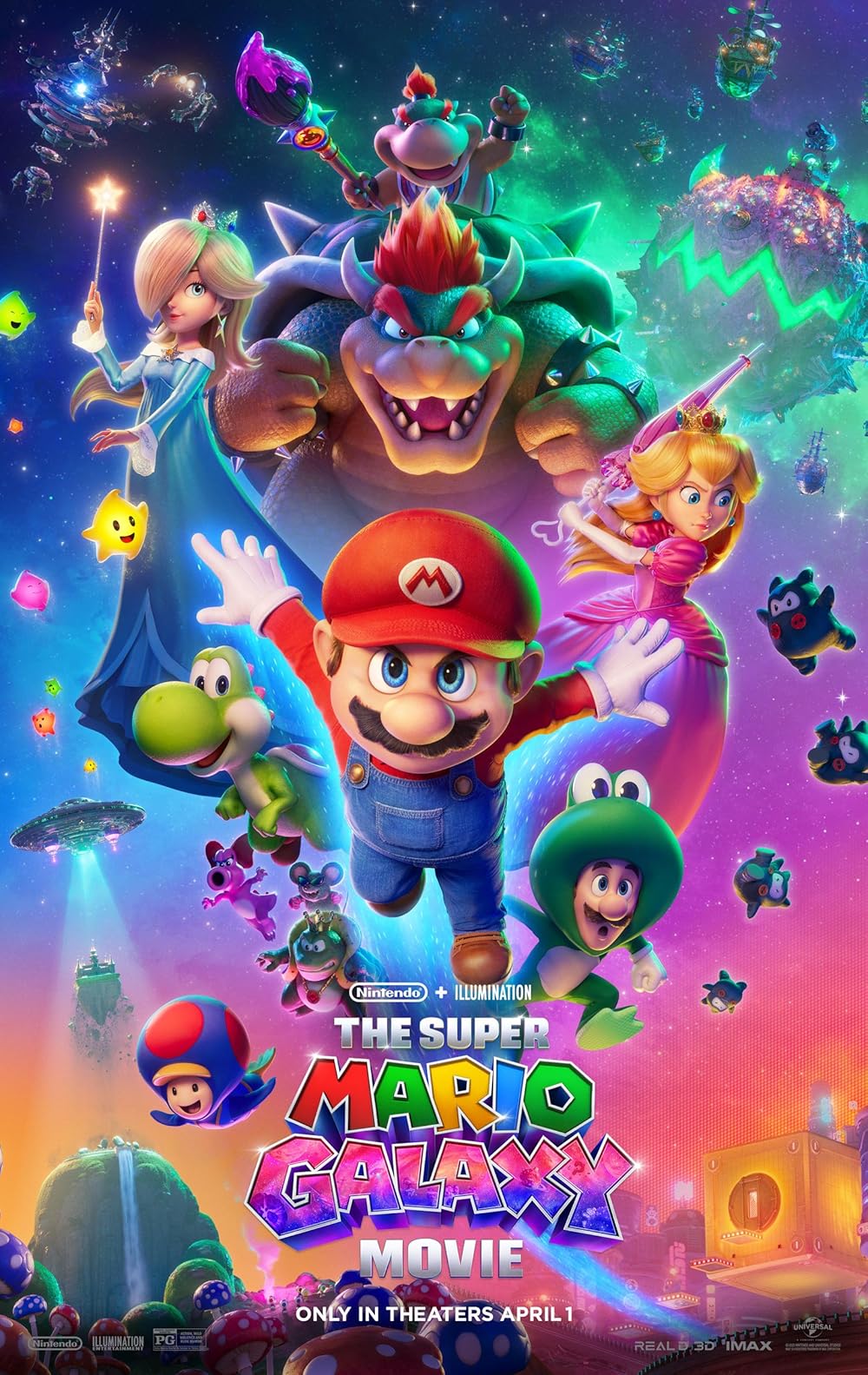 The Super Mario Galaxy Movie poster
