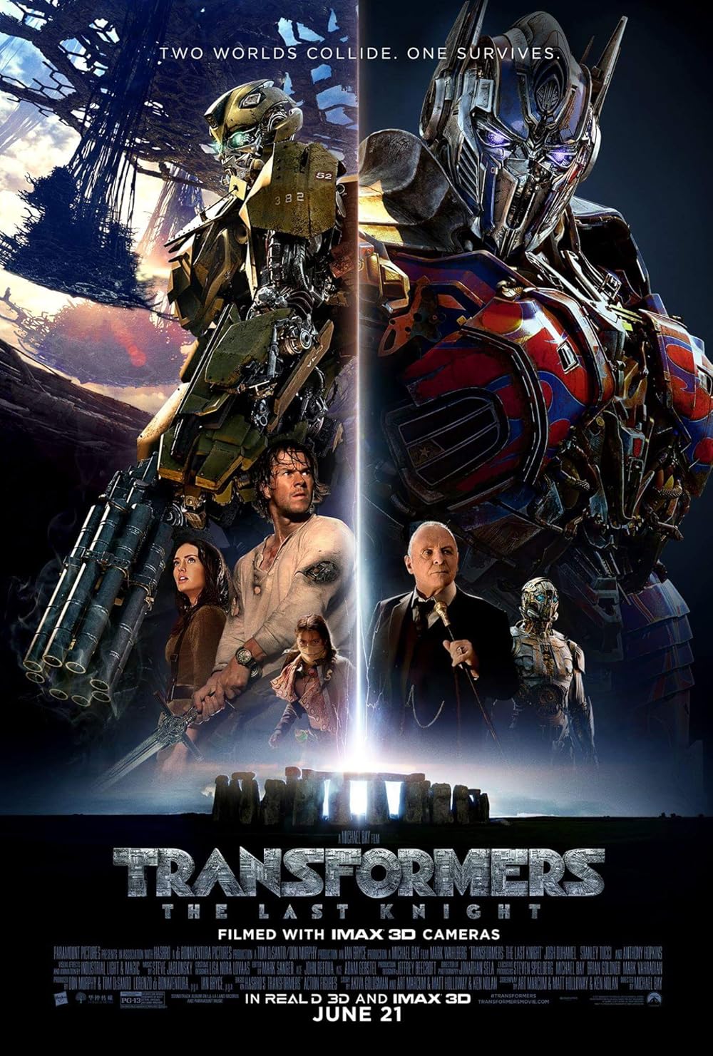 Transformers: The Last Knight poster