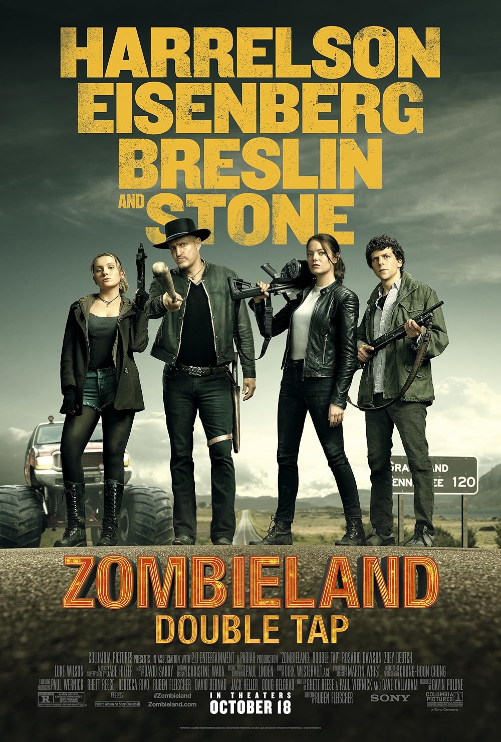 Zombieland: Double Tap poster
